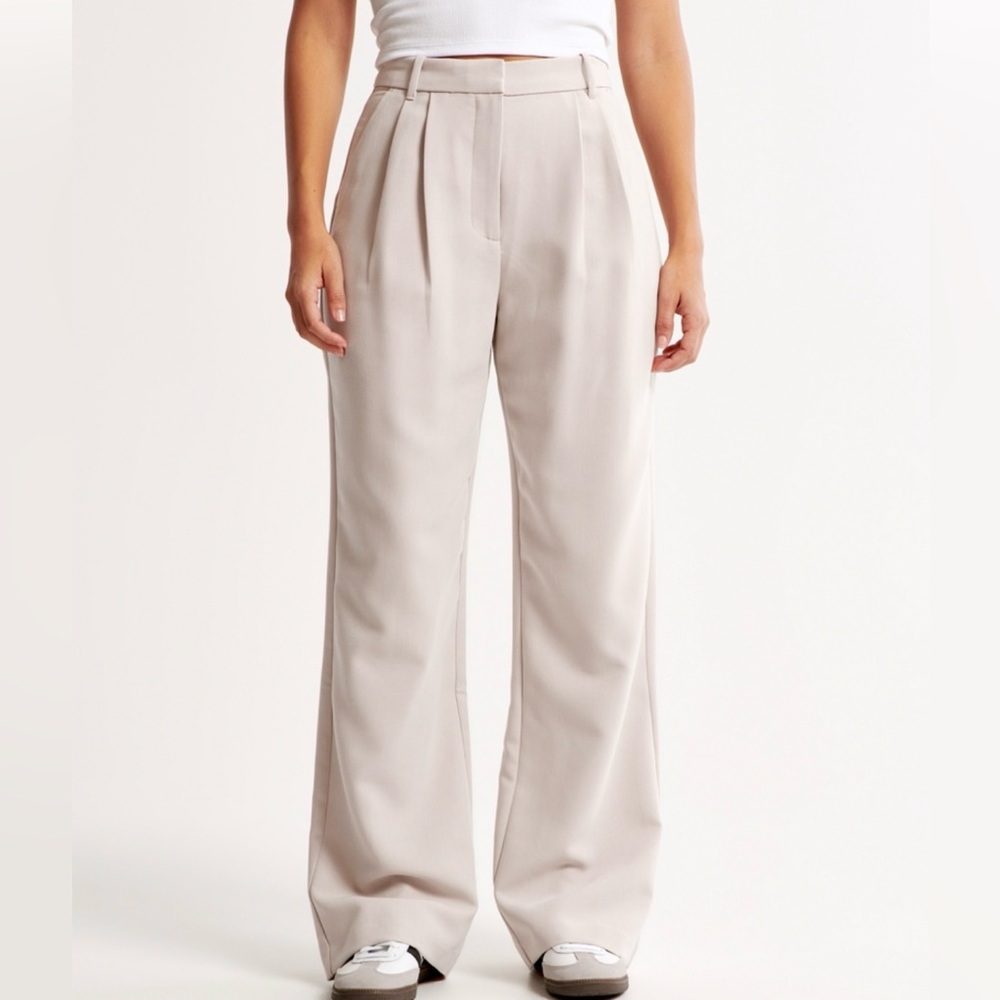Abercrombie&Fitch Dress Pants Curve love sloane wide leg